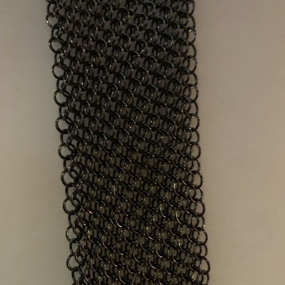 Rare Vintage Ring Mesh Wrap Belt - Picture 8 of 8